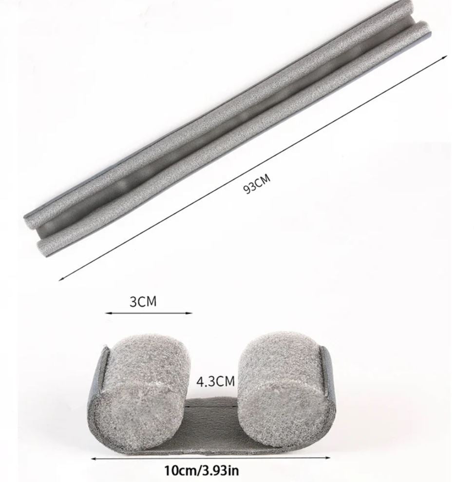 Dedicated Door Bottom Sealing Strip Under Door Draft Stopper Wind Noise Acustic Foam Blocker Insects Door Stopper Holder